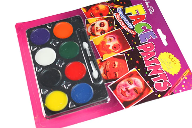 Детский костюм для Хэллоуина вечерние моющиеся средства рисования лица 1