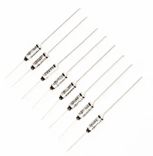

10PCS SF226E Cutoffs Thermal Fuse 227C 227 Degree 10A 250V new