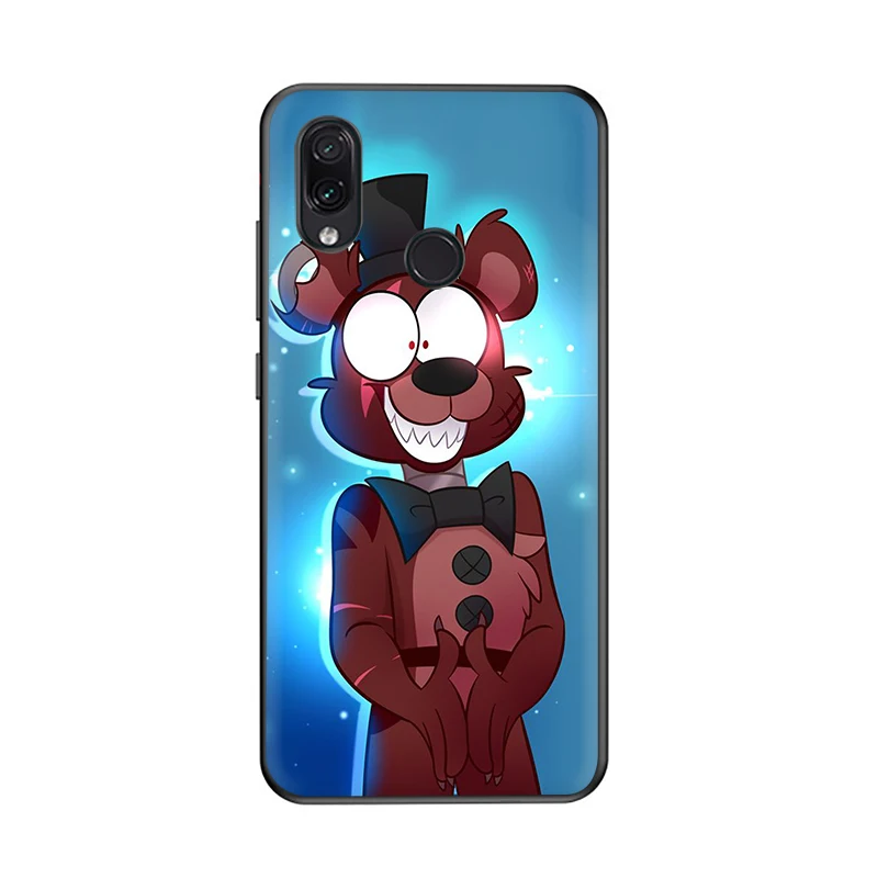 B9 Five Nights At Freddy Silicone Phone Case for Redmi 4A 4X 5 6 A Plus Pro 7 GO Note 4 4X 5 6 7 8 Pro 7A K20 Pro - Color: B9