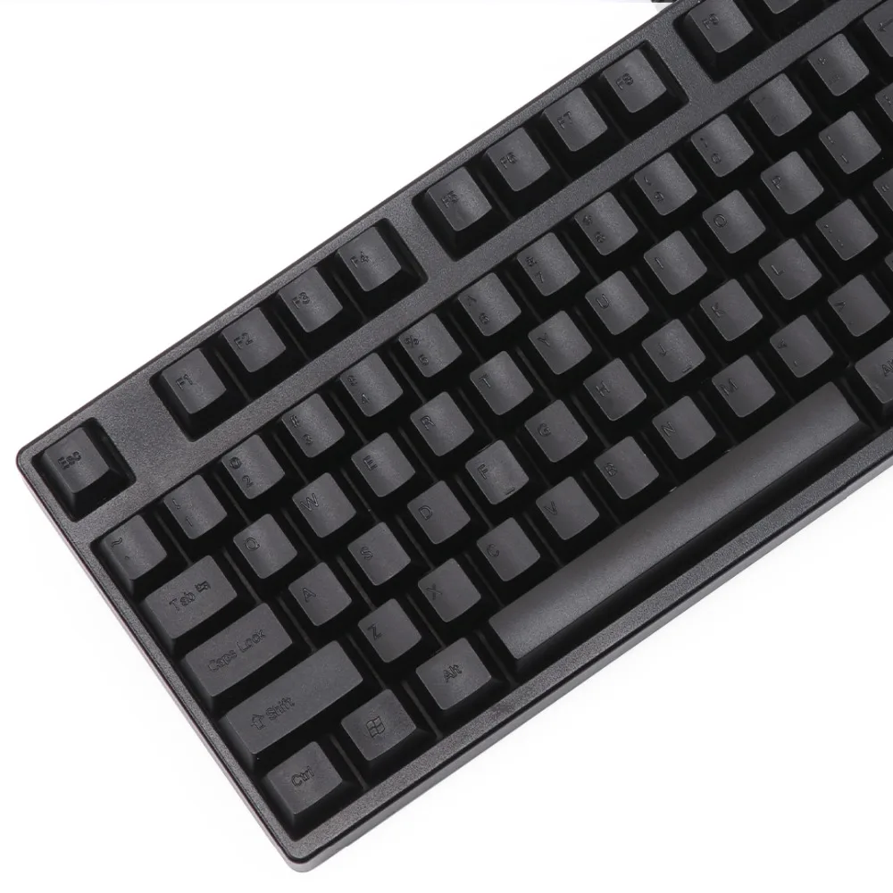 Pom keycaps Вишневый профиль 107 клавиш 1 75 shift fn для механической клавиатуры с