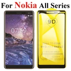 Защитное стекло для Nokia 5, 2 шт., защита экрана 2, 3, 6, 7, 8, 3,1, 5,1, x, 5 plus, 2018, закаленное стекло, защита 9d, полное покрытие, пленка 9h
