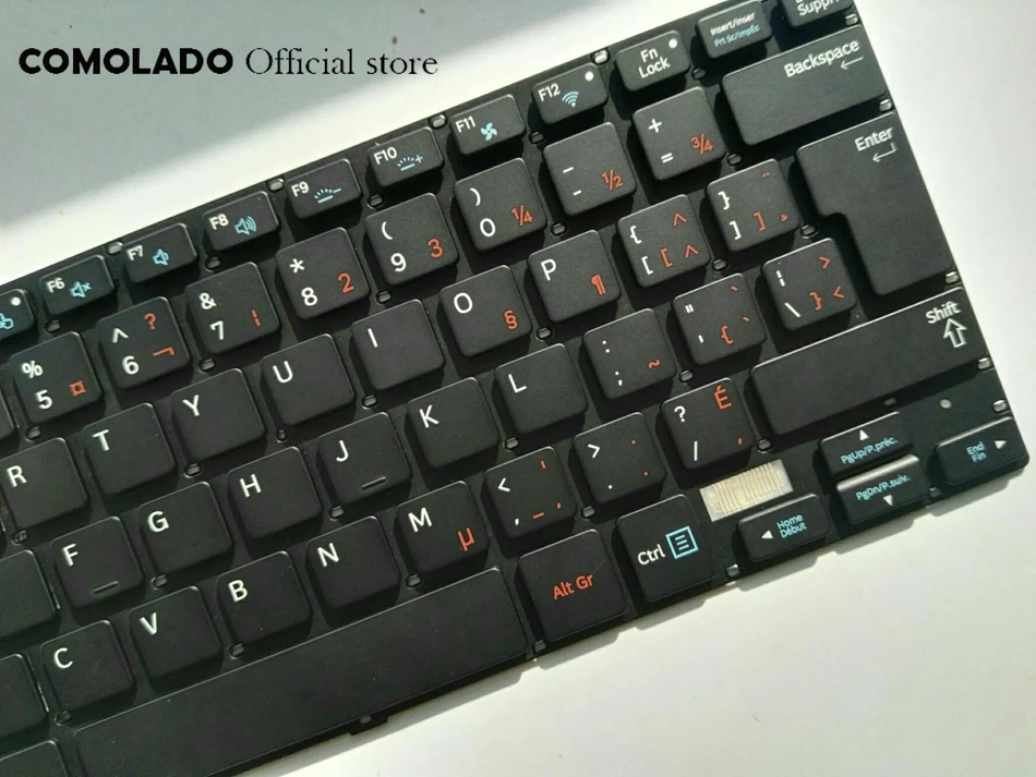 CF Canada -France Keyboard FOR Samsung 730U3E NP730U3E 740U3E NP740U3E BLACK keyboard Layout | Компьютеры и офис