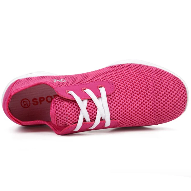 WAWFROK Открытый Женская Обувь 2017 Весна Лето Сетки Женщины Повседневная Мягкие