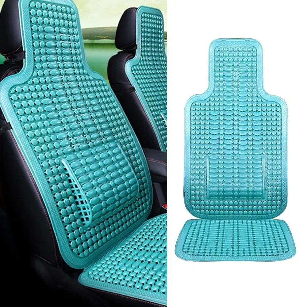1Pc Summer Cool PVC Beaded Car Seat Cover Massage Cushion | Автомобили и мотоциклы