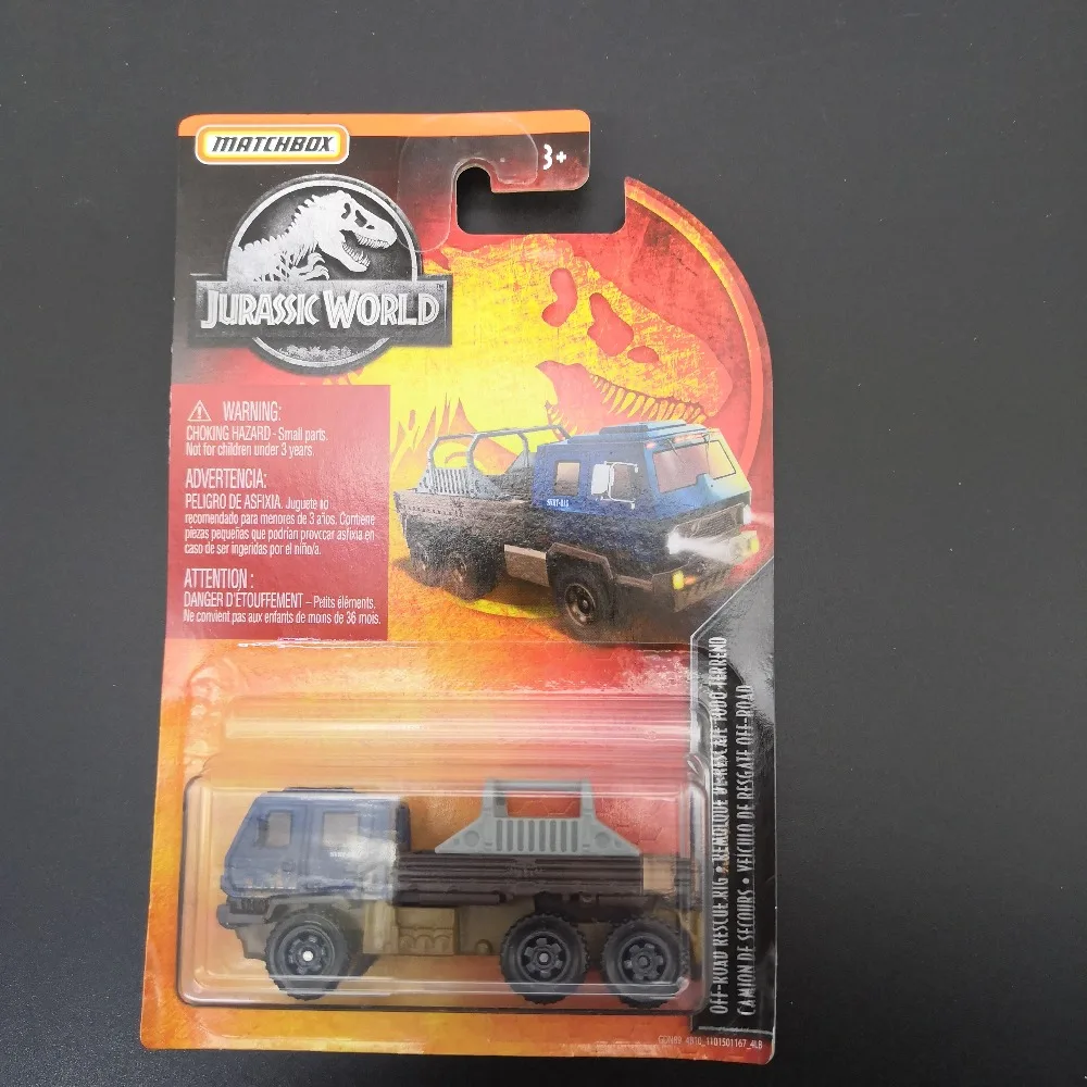 Спичечный автомобиль 1: 64 спортивный автомобиль Юрский Мир CAMION DE SECOURS металлический материал тело Гоночная машина коллекция сплав автомобиль подарок