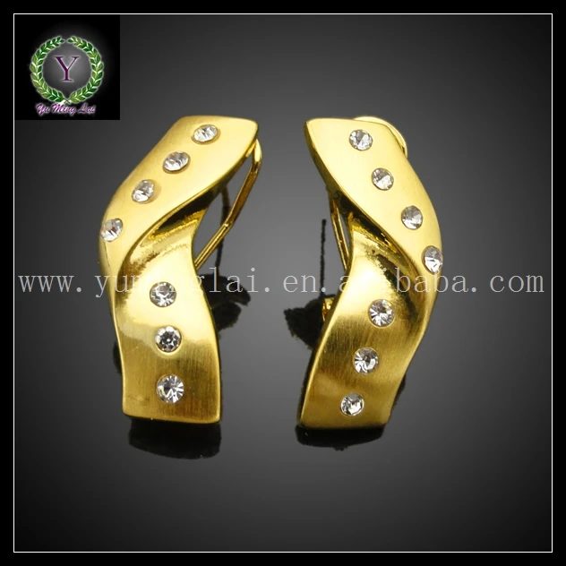 Christmas gift 2017 Latest Design Fashion Gold Color Plated Jewelry Set Costume black friday FHK2901 | Украшения и аксессуары