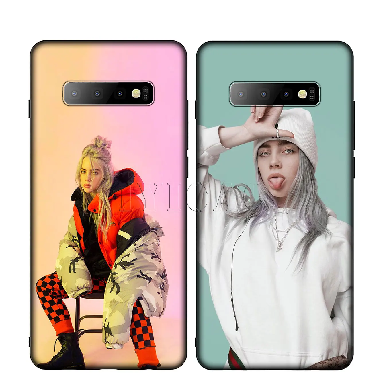 Силиконовый мягкий чехол для телефона Billie Eilish 13 Samsung Galaxy S20 S10 S9 S8 Plus Lite Ultra S6 S7 Edge S10e
