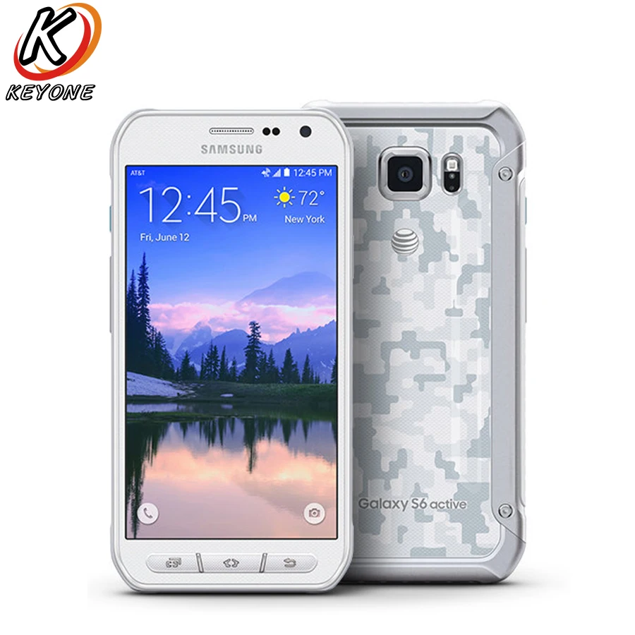 Оригинальный Новый мобильный телефон Samsung Galaxy S6 Active g890a 5 1 &quotOcta Core 3 ГБ оперативная