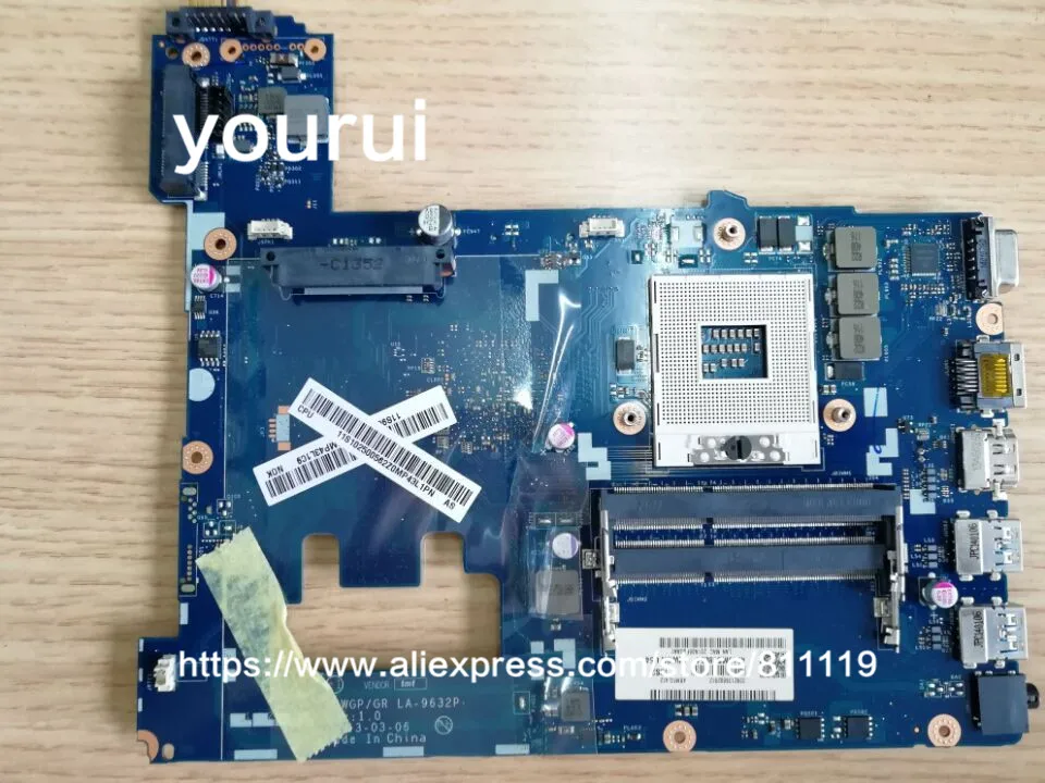 Yourui Высокое Качество MB VIWGPGR LA 9632P основная карта для Lenovo G500 Материнская плата