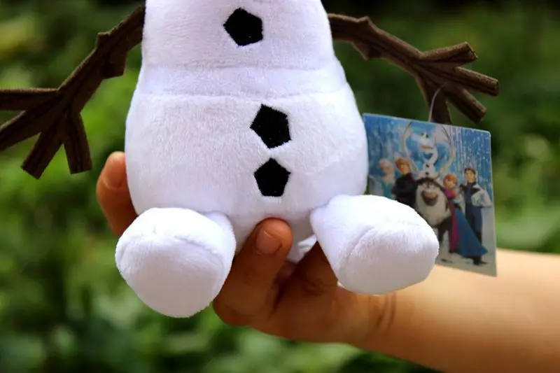 23 см мультфильм Олаф плюшевые игрушки аниме снеговик мягкая плюшевая кукла