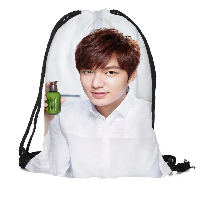 Индивидуальные рюкзаки Lee Min Ho дорожные с мягкой спинкой для мужчин и женщин