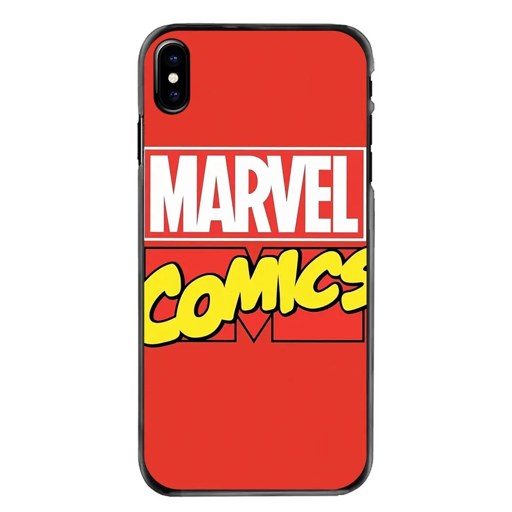 Аксессуары для телефона чехол Marvel Comics логотип huawei P7 P8 P9 P10 Lite плюс 2017 2016 Honor 5C 6 4X 5X