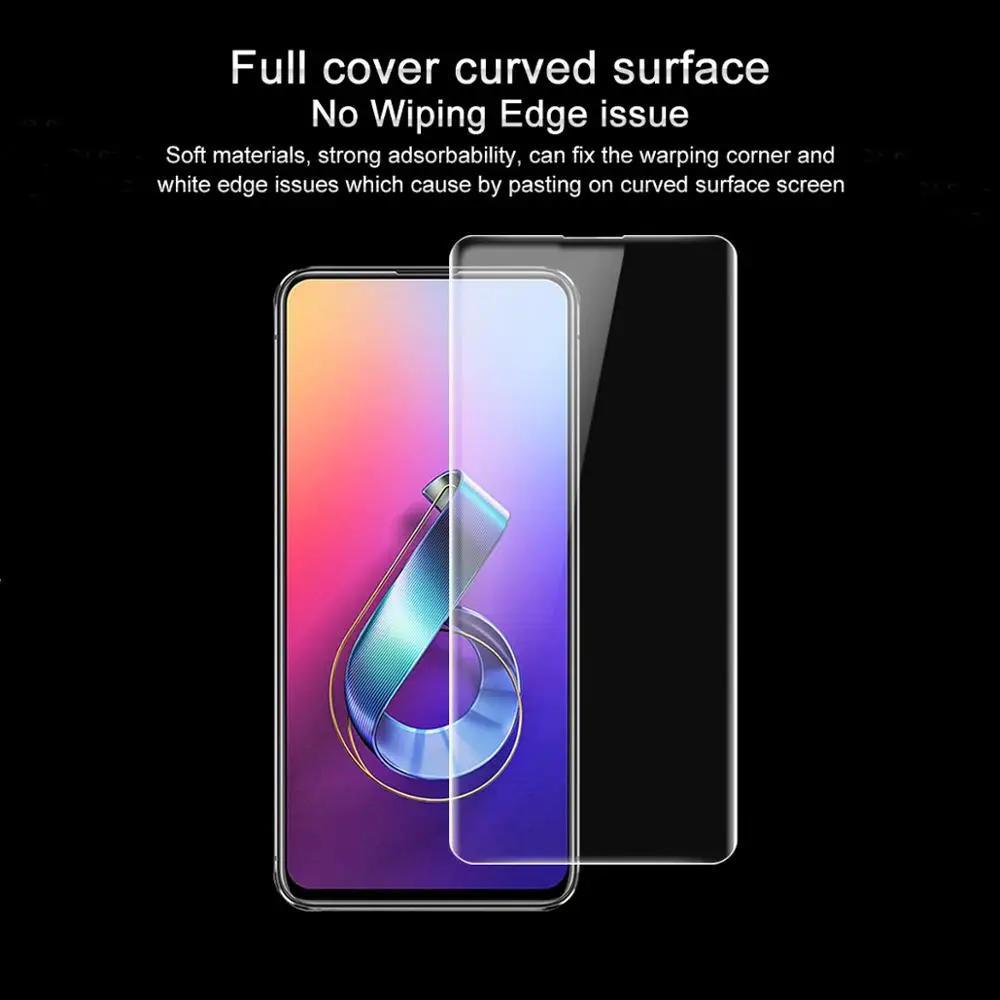 10D мягкая ТПУ Гидрогелевая пленка для Asus Zenfone 6 6z ZS630KL Max Pro M2 M1 ZB631KL ZB633KL ZB601KL Nano