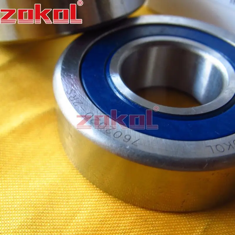 Осевой шаровой подшипник zokol 7602020 TN 2RS P4DB C 760204 2RSDB 20*47*14 мм|bearing bearing|bearing angularbearing axial |