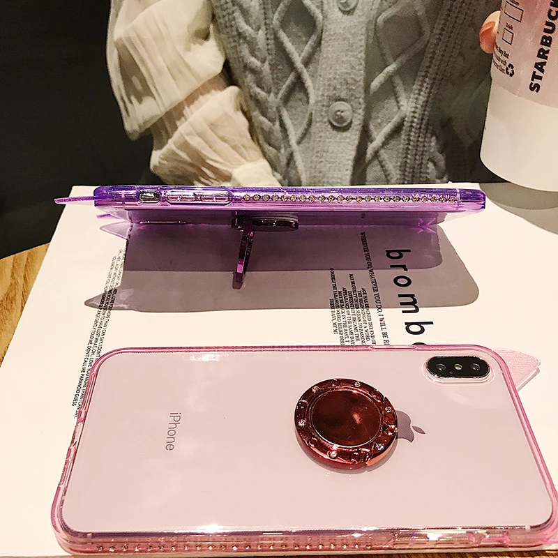 Glitter Phone Case For iPhone 7 8 6 Plus iphone case silicone XS MAX XR Back Cover Fashion cute X |