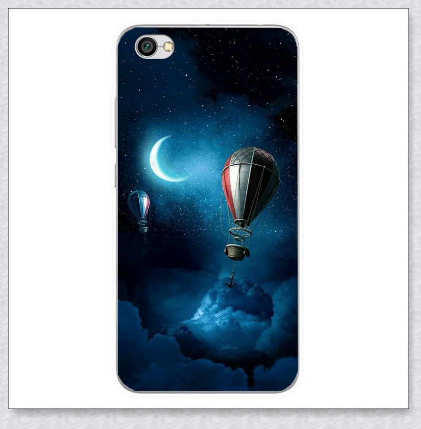 fire balloon Силиконовый чехол для Xiao mi Red mi note5a note 5a чехол 5,5 'с принтом животных чехол s для Xiao mi Xio mi Red mi note 5 a 5a чехол для телефона - Цвет: fire balloon