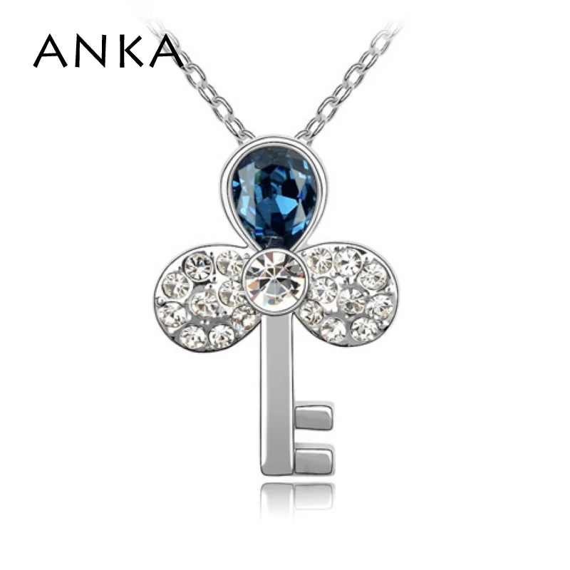 Анка модные ювелирные серьги и кулон &quotКлевер&quot ключ с украшением в виде