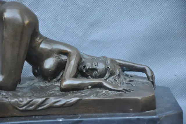 12 &quotБронзовая женская красота обнаженная сексуальная скульптура #1 Зажигалка