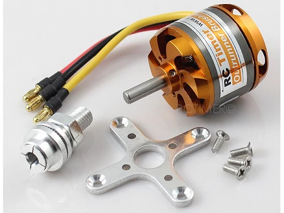 RCTimer BC3536 3536 910KV 1000KV 1250KV 1450KV Outrunner 5,0 мм вал BC3536/9/8/6/5 RC Multirotor двигатели
