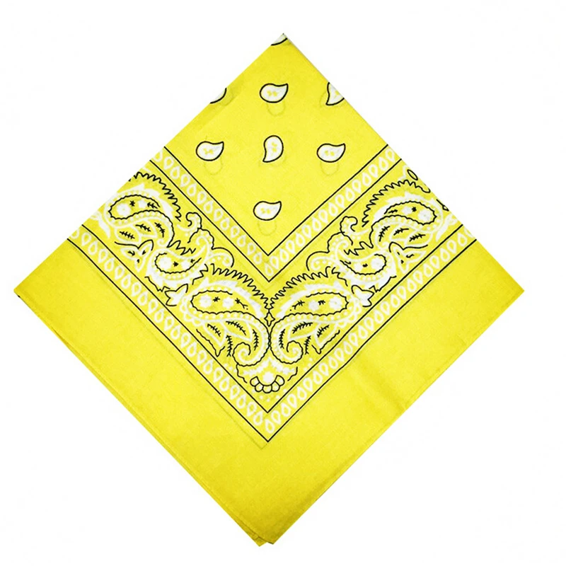 Новое поступление фирменные банданы из хлопка в стиле хип хоп для мужчин и женщин