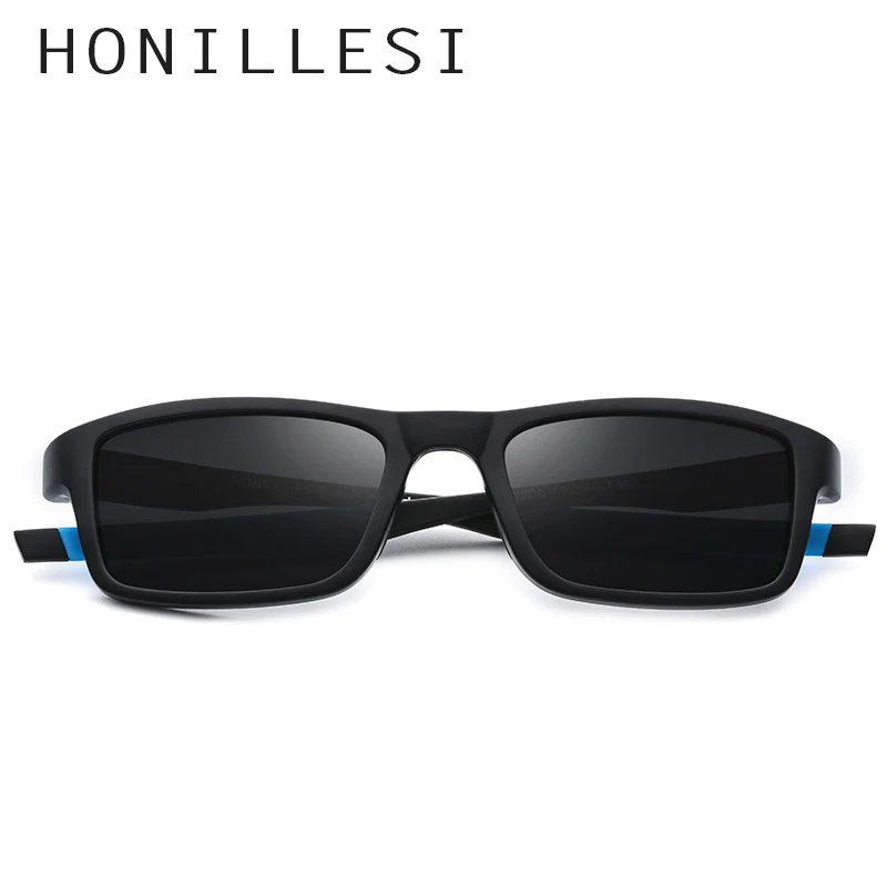 TR90 поляризованные солнцезащитные очки для мужчин спортивные мужские вождения на