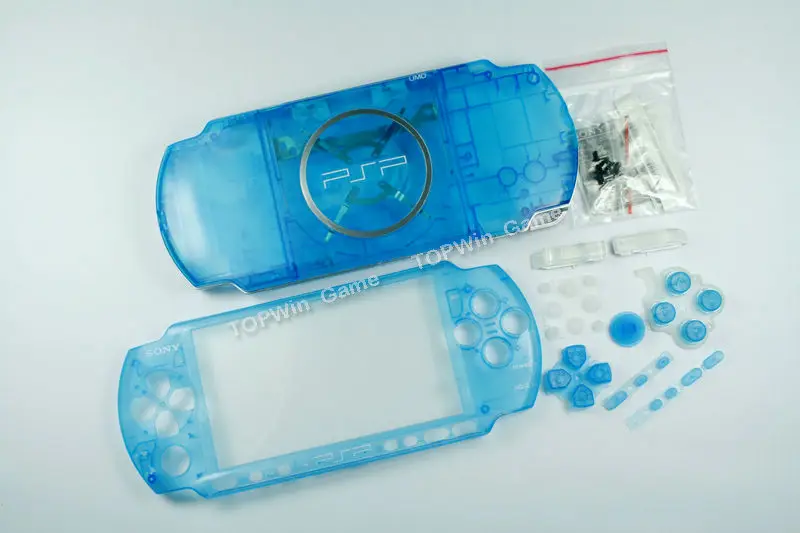 14 цветов Чехол с полным корпусом чехол для PSP 2000 комплекты сменных деталей