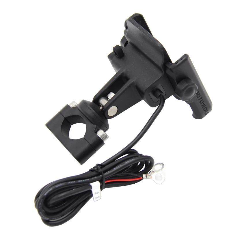 Зарядка через USB мобильный телефон держатель Мотоцикл Велосипед стойка