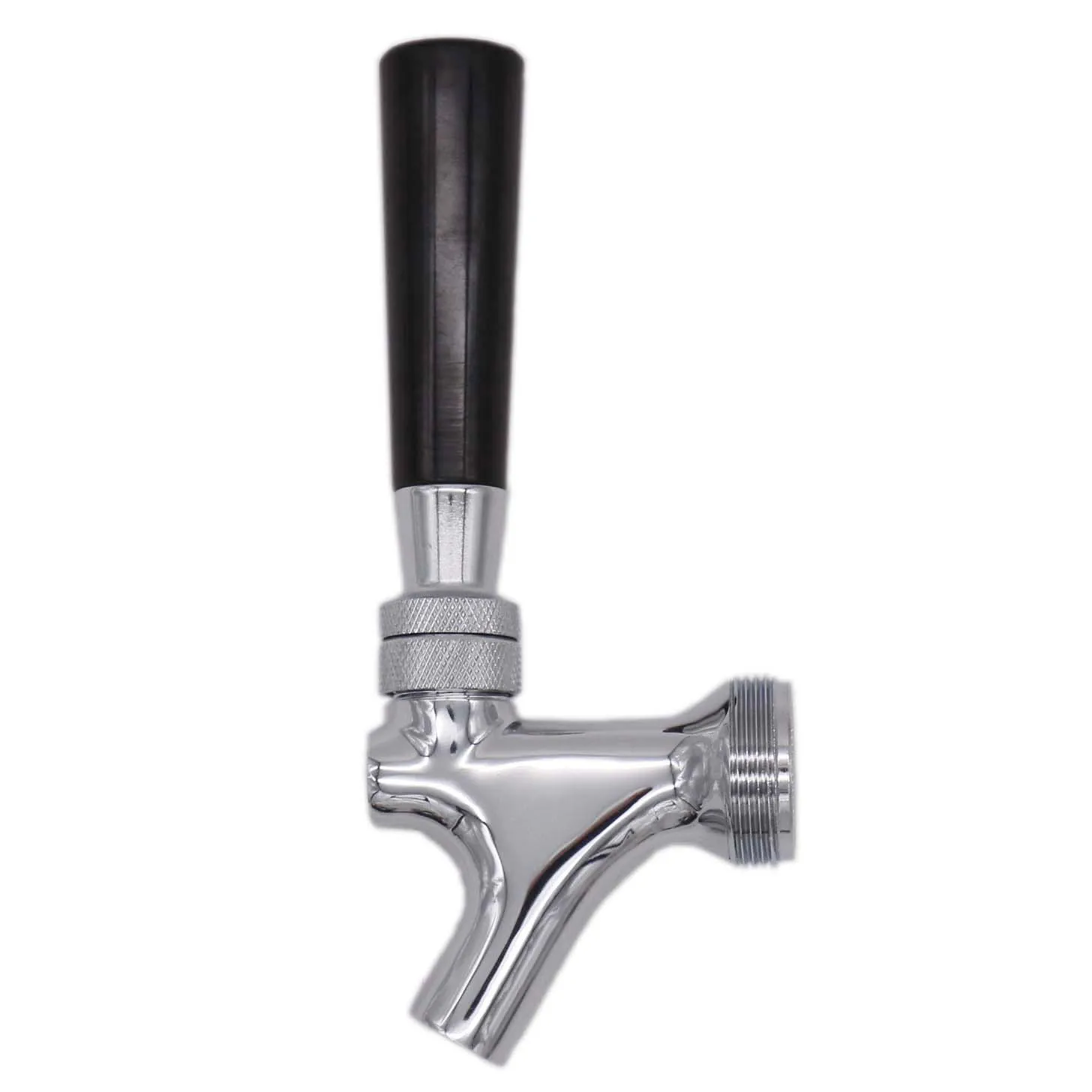 Разливный пивной кран с латунным рычагом хромированная домашняя заварка Kegging