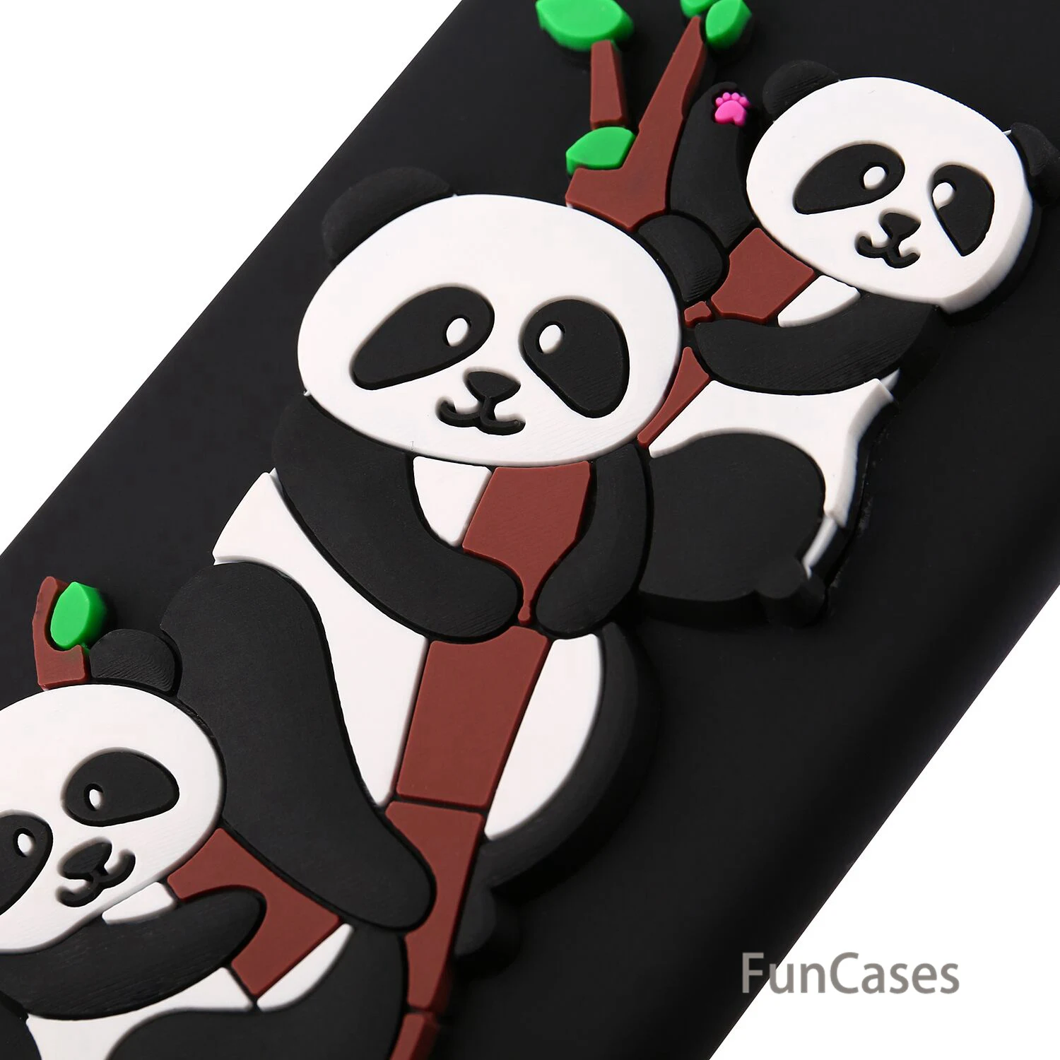 И рисунком милой панды чехол СПС ETUI huawei Enjoy 7 Plus Мягкий силиконовый для телефона с