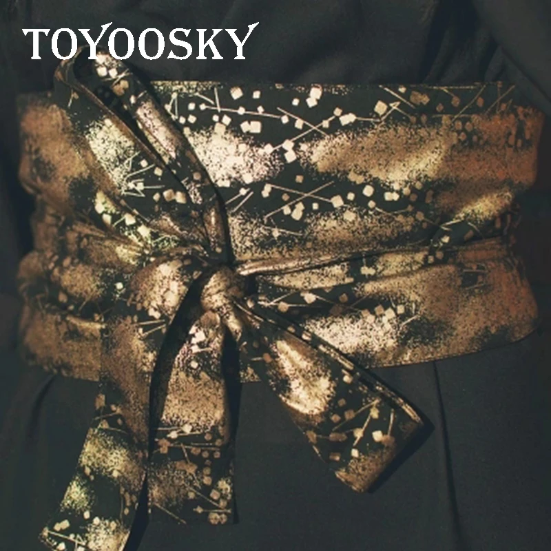 Женский широкий ремень кимоно TOYOOSKY Роскошный дизайнерский в японском стиле