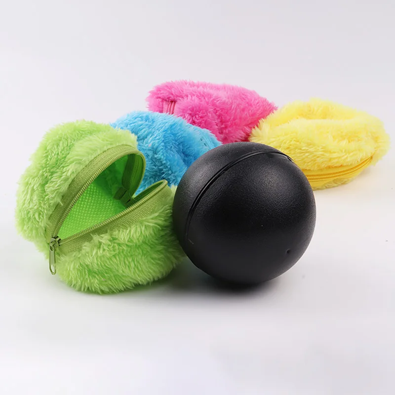 1 Set Automatic Rolling Vacuum Floor Sweeping Robot Cleaner Microfiber Ball Cleaning With 4Pcs Colorful Covers HOT | Автомобили и
