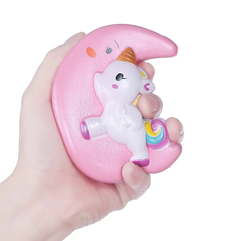 Unicorn Squishy Slow Rising Toys Cute Jumbo Soft Squeeze Stress Relief Funny Kids Gift | Игрушки и хобби