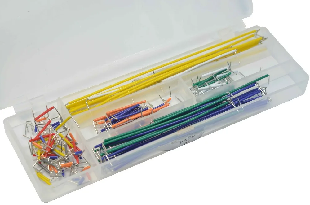 Набор небольших кабелей для печатной платы негибкие 140 шт. макетной Arduino|kit for