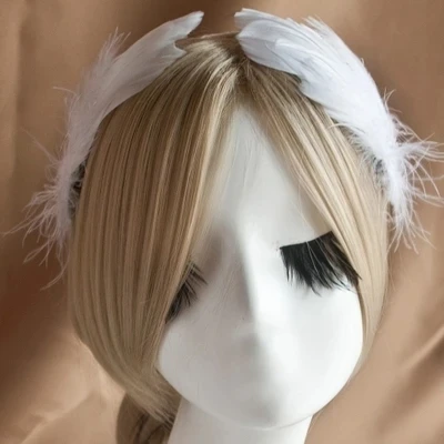 Novelty Feather Hair Accessories Wedding Bridal Jewelry Show Headdress Hairpin Wholesale Angel Studio |