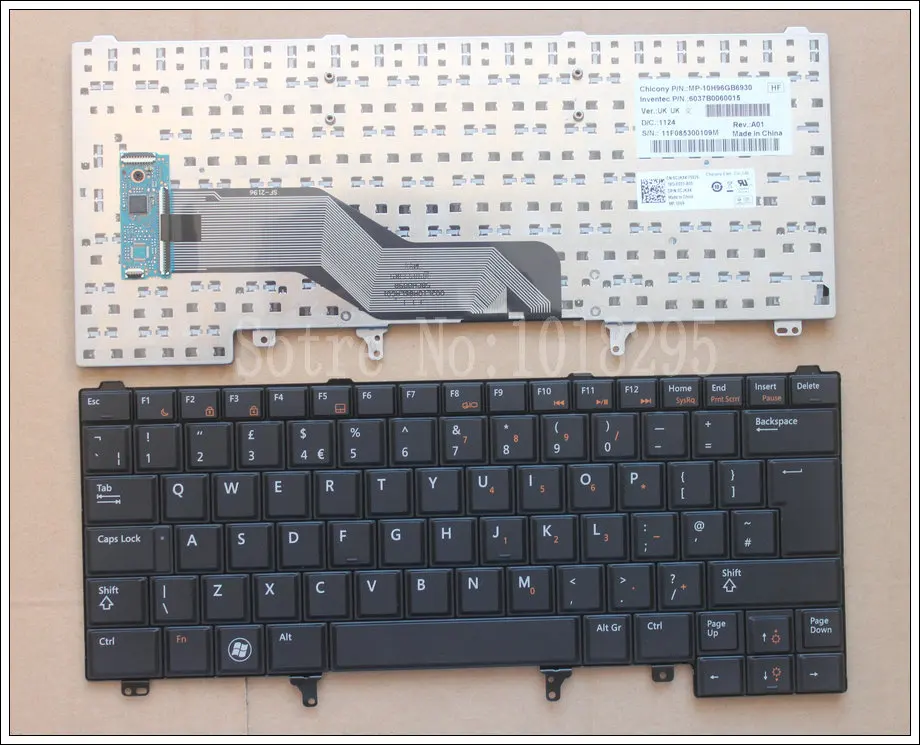 Новая клавиатура для ноутбука Dell Latitude E6420 E5420 E5420M E5430 E6220 E6230 E6320 E6330 E6430 E6430s |