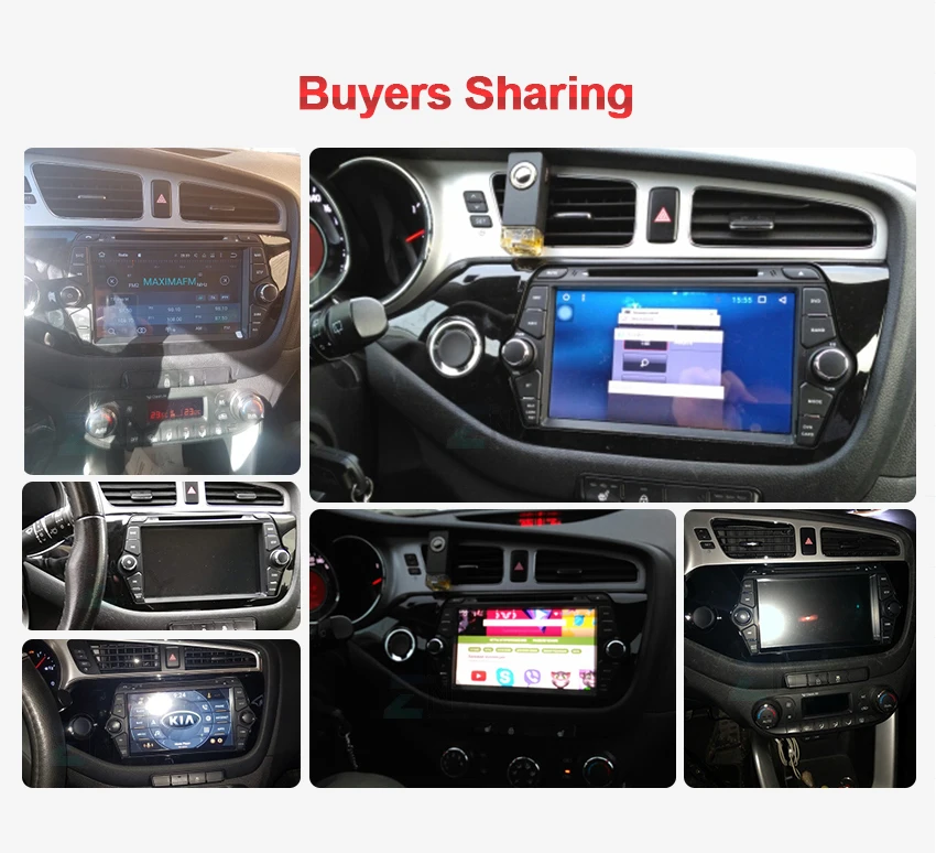 Android 9,0 CarPlay 2 Din Авто Радио для Kia Ceed 2012- Bluetooth Wifi " ips дисплей gps Навигация Аудио Видео Мультимедиа