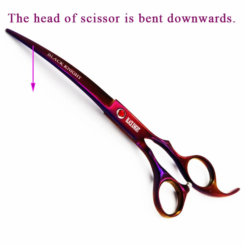 Парикмахерские ножницы 7 дюймов 4 шт. профессиональные фиолетового цвета для
