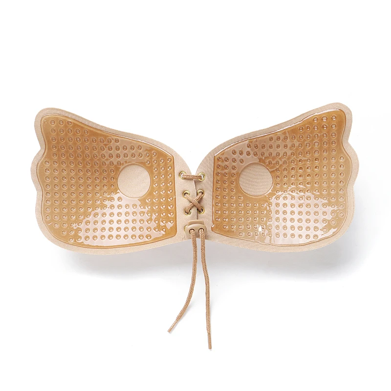 Сексуальный женский бесшовный бюстгальтер пуш ап невидимый самоклеющийся