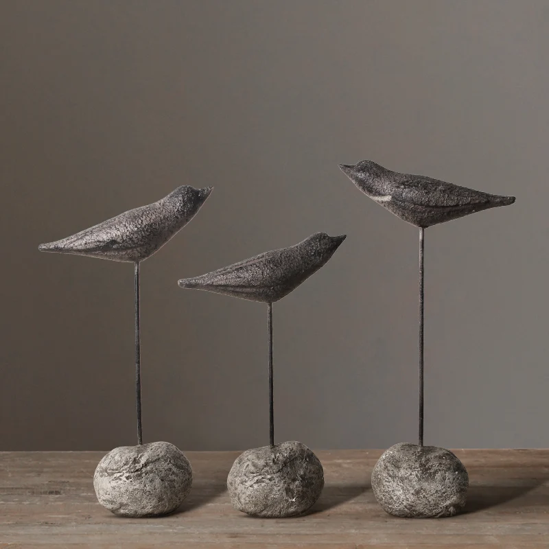 3 шт./компл. каменные морские птицы ретро украшения морская птица Декор