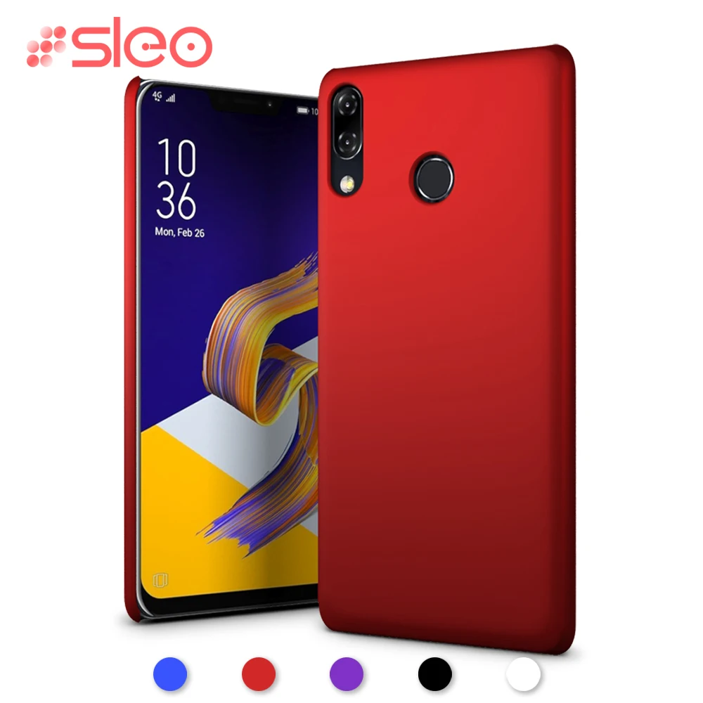 SLEO For Asus ZenFone 5 2018 ZE620KL Case Ultra Thin Hard Plastic Back Zenfone Cases Coque Funda |