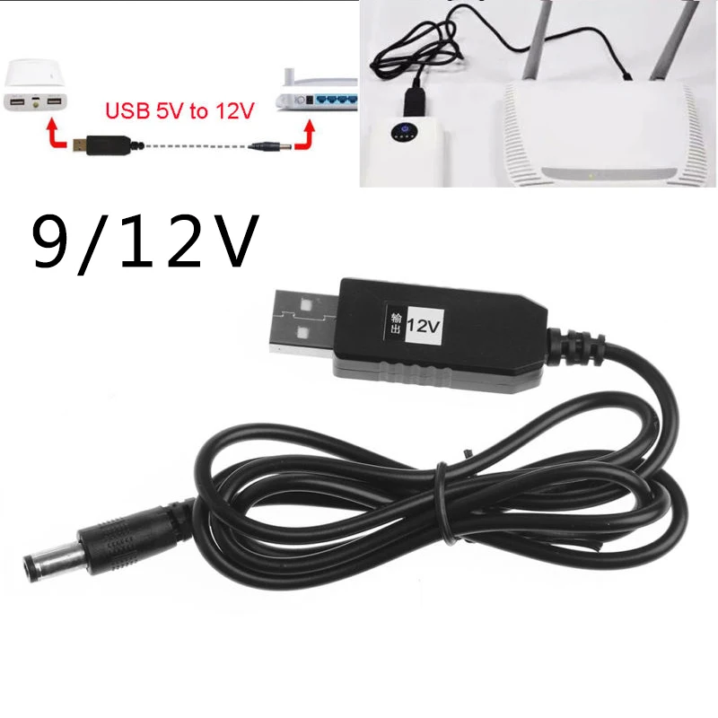 1 шт. USB разъем DC 5 В к 9 в 12 повышающий кабель модуль конвертер мужской