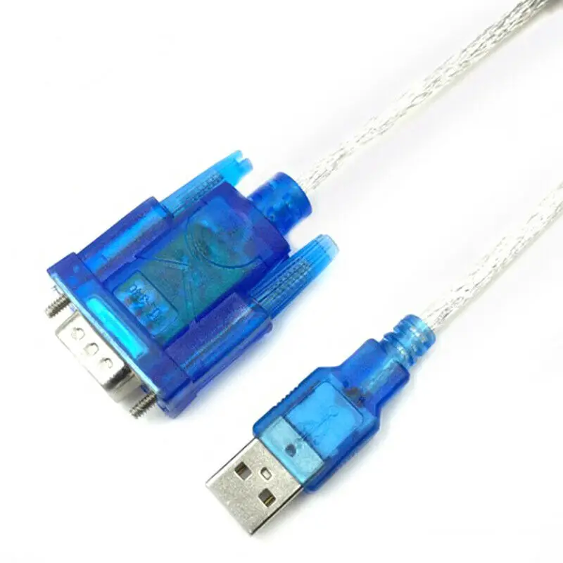 Горячая Распродажа USB в RS232 последовательный порт 9-контактный Мужской кабель COM