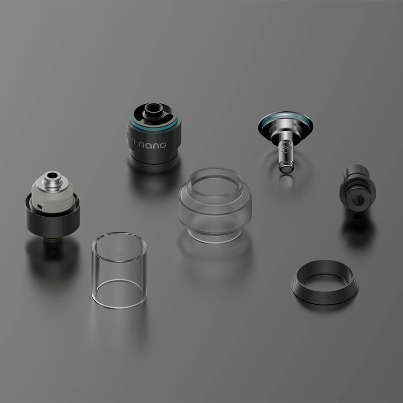 Augvape Merlin Nano MTL RTA атомайзер 18 мм 2 мл и 3,5 мл регулируемый поток воздуха Нижняя заправка системы Peek камера электронная сигарета