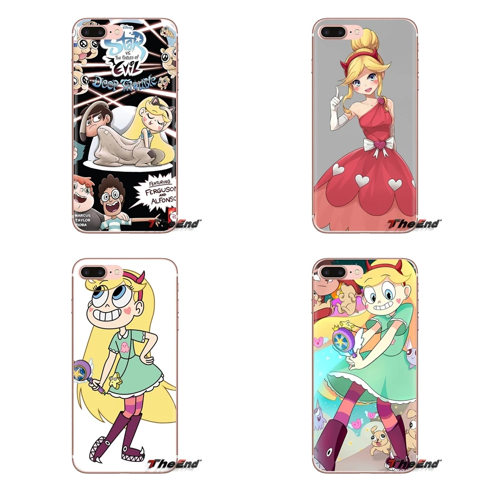 Для iPod Touch Apple iPhone 4 4S 5 5S SE 5C 6 6S 7 8 X XR XS Plus MAX Star VS the Force of Evil мягкие прозрачные чехлы |