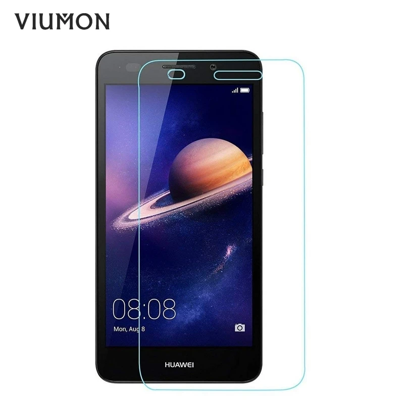 Закаленное стекло 9H для Huawei Y3 2017 защита экрана защитная стеклянная пленка задняя