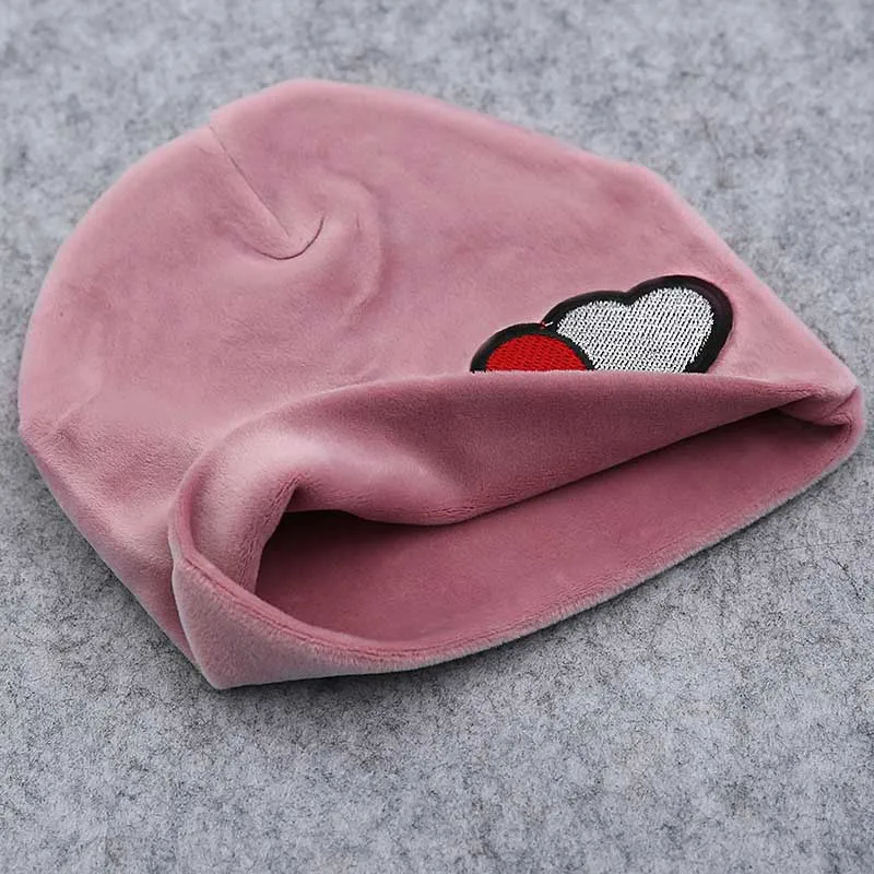 GZHilovingL Newborn Baby Boys Girls Solid Velvet Beanies hats Cute Spring Autumn New 2019 Warm Hats For Born Gifts | Детская одежда и