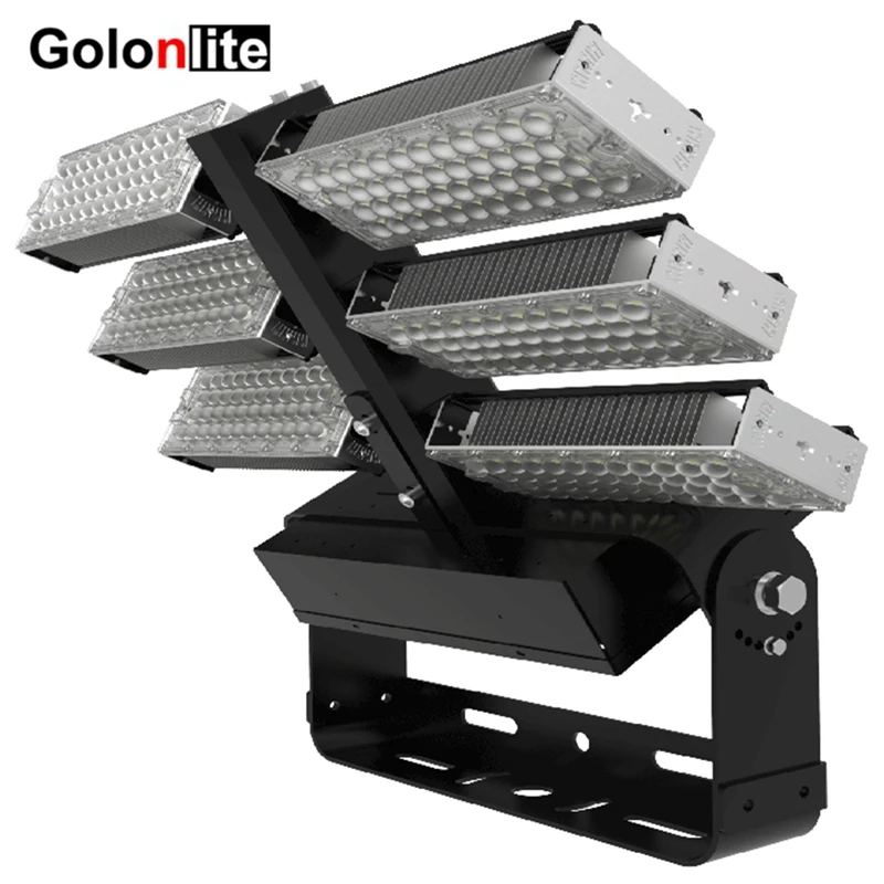 Golonlite отражатель светодиодный 500 Вт 1000 W 1200 W 1500 W 800 W 600 W открытый прожектор спорта теннисного корта высокомачтовый стадион морского порта аэропорта IP65