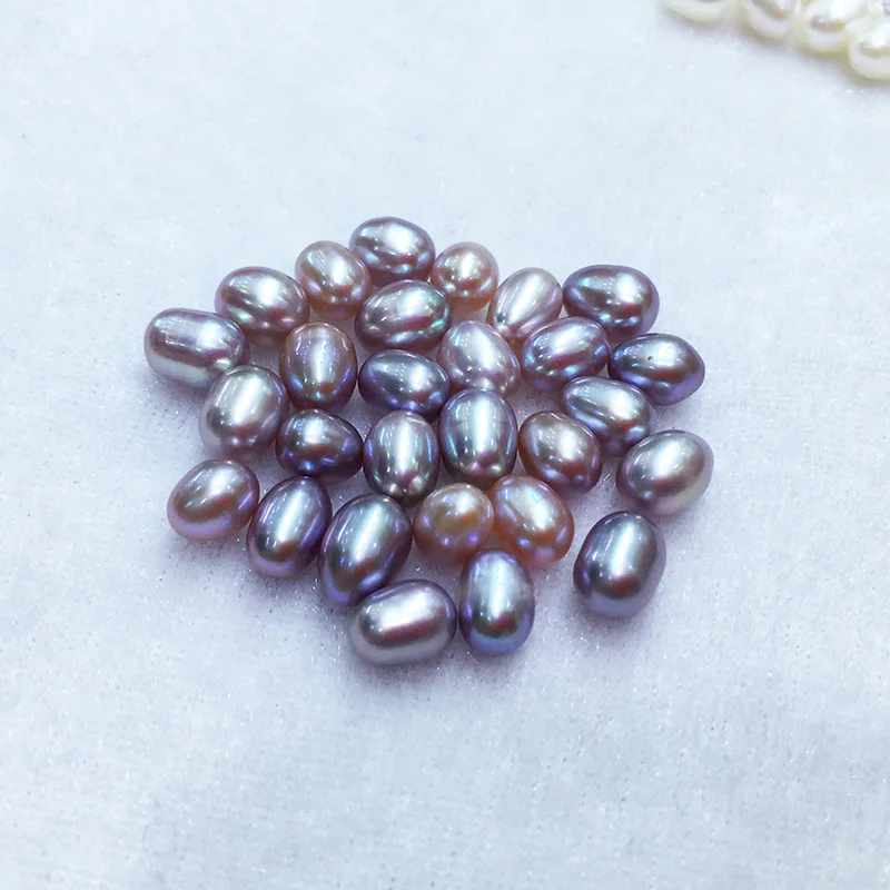 4 pcs water drop shape Natural freshwater Pearl beads High quality made for DIY women's necklace jewelry 4-5 5-6 6-7mm | Украшения и