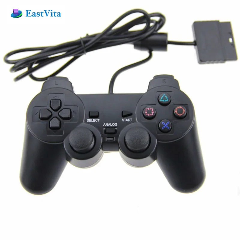 Проводной геймпад BEESCLOVER для PS2 Playstation 2 контроллер джойстик геймпады длинный