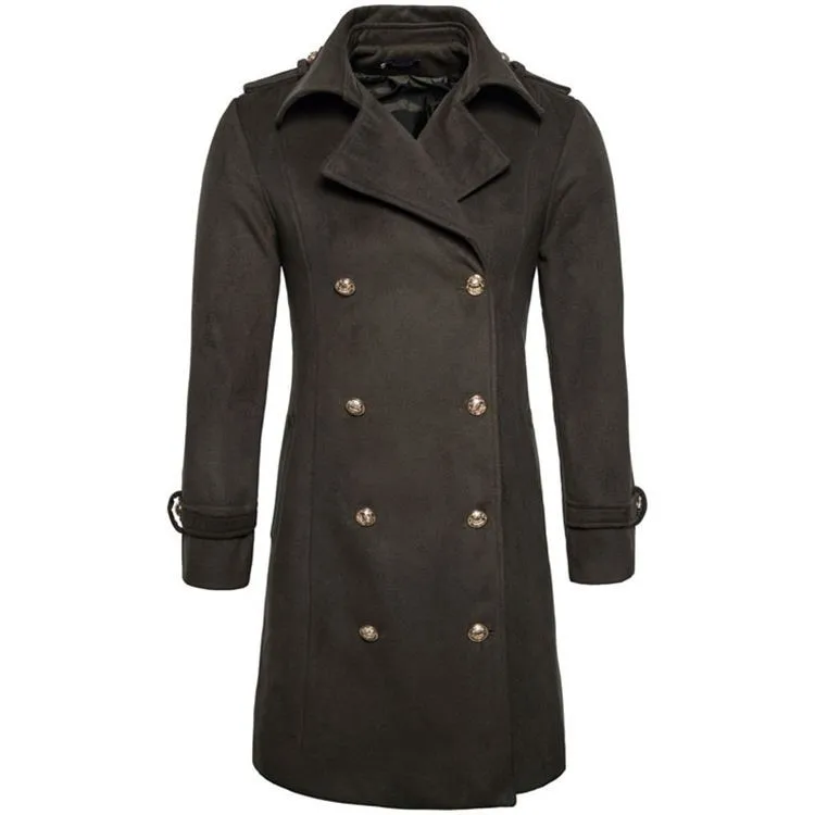 Новинка 2019 деловая Повседневная Высококачественная брендовая куртка с двойной